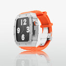 Luxury Metal Case Strap For Apple Watch Series 44/45 mm - mycasety2023 Mycasety