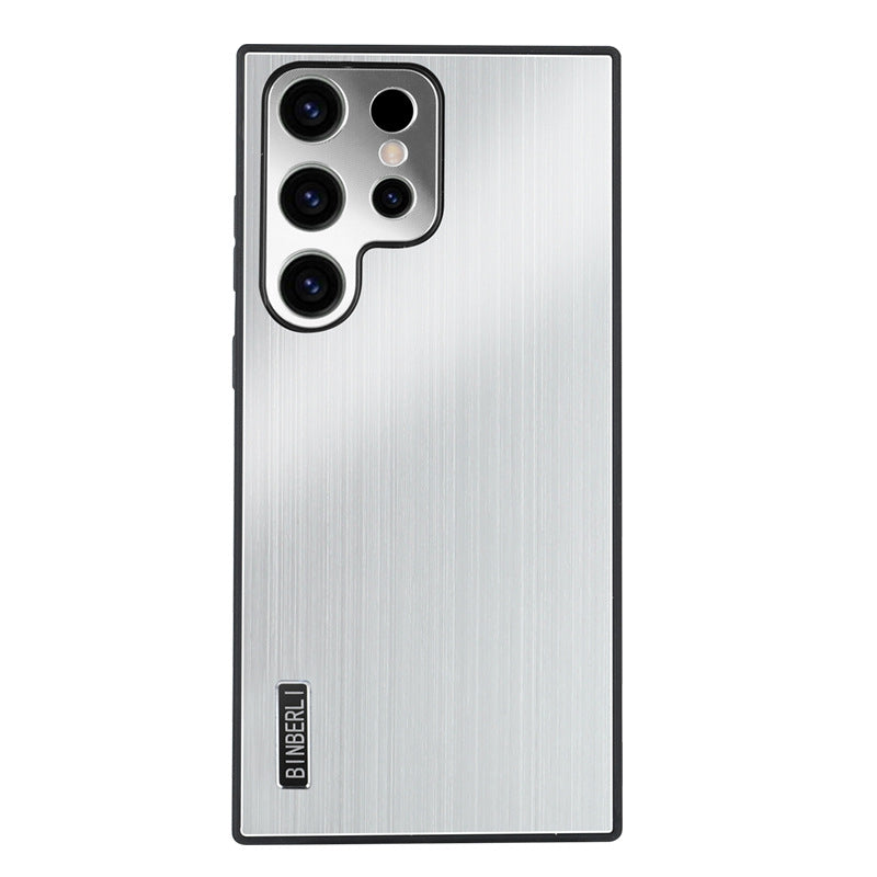 Brushed Metal Phone Case For Samsung Galaxy - mycasety2023 Mycasety
