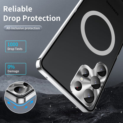 Magnetic Magsafe Metal Case for Samsung Galaxy S23 S22 S21 Ultra Plus Note20 Ultra - mycasety2023 Mycasety