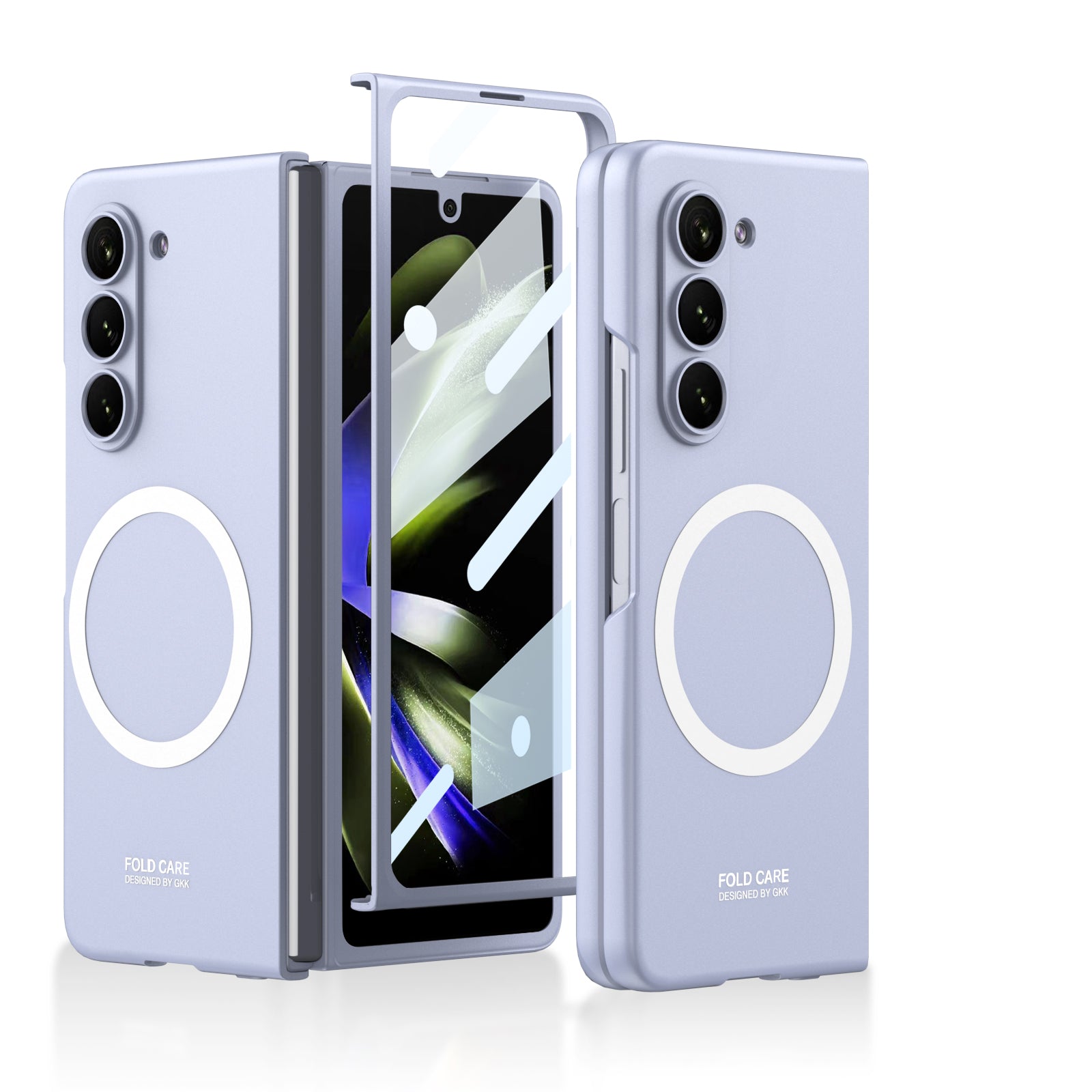 All-inclusive MagSafe Phone Case With Back Screen Protector For Samsung Galaxy Z Fold 5/4/3 5G - mycasety2023 Mycasety