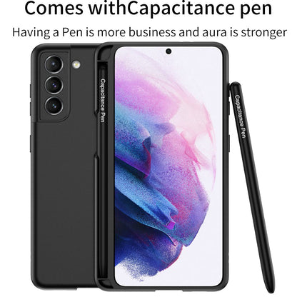 Ultra-thin Skin-feeling S Pen Slot Phone Case With Pen For Samsung Galaxy S21/S21Plus/S21Ultra - mycasety2023 Mycasety