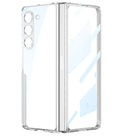 Transparent Electroplating Double-sided Protective Phone Case For Samsung Galaxy Z Fold 5/4/3 5G - mycasety2023 Mycasety