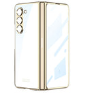 Transparent Electroplating Double-sided Protective Phone Case For Samsung Galaxy Z Fold 5/4/3 5G - mycasety2023 Mycasety