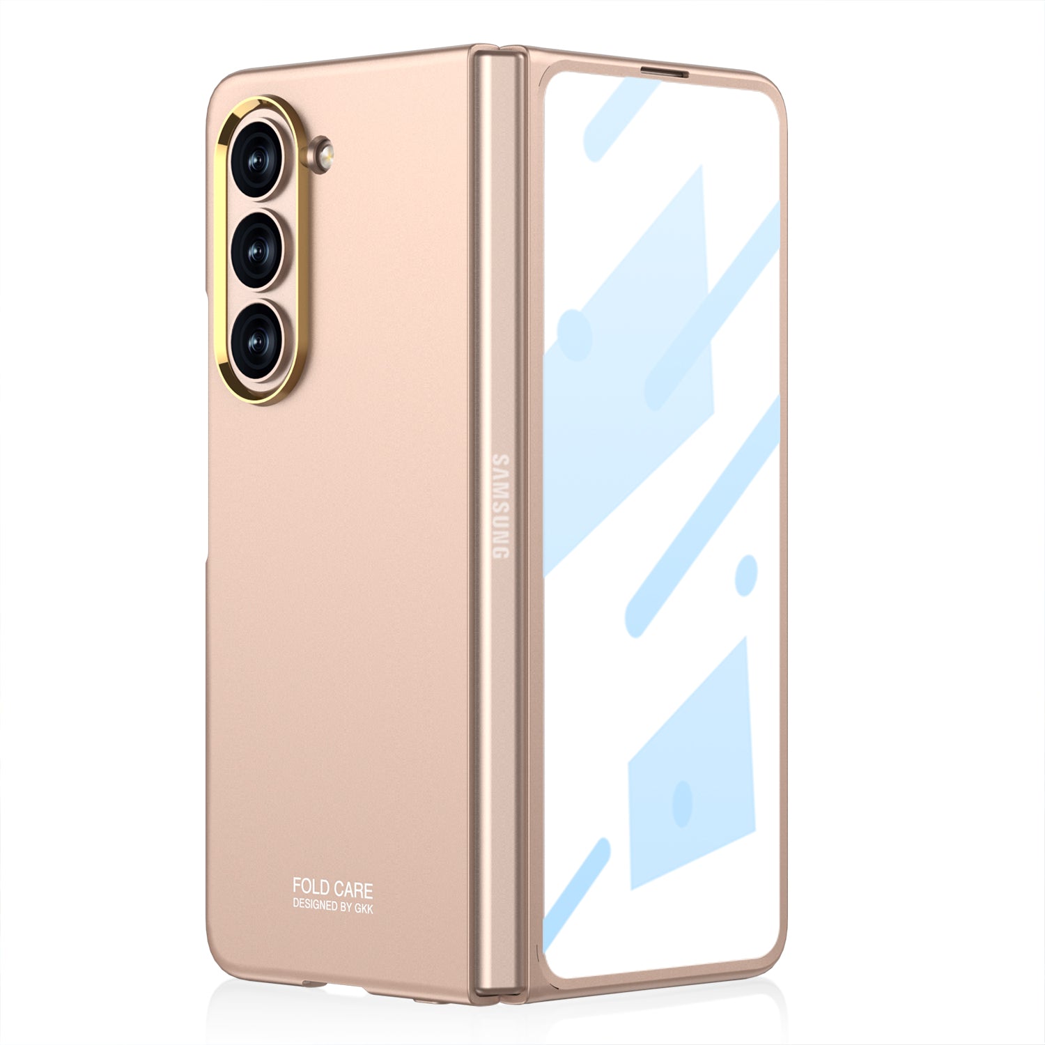 Ultra-Thin Phone Case With Screen Protector For Samsung Galaxy Z Fold 5/4/3 5G - mycasety2023 Mycasety