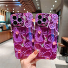 Oil Painting Retro Flower Phone Case Shockoroof Camera Protection Soft Back Cover For iPhone - mycasety2023 Mycasety