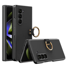 Load image into Gallery viewer, All-inclusive Ring Holder Protective Leather Cover For Samsung Galaxy Z Fold 5/4/3 5G - mycasety2023 Mycasety
