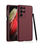 Ultra-thin Skin-feeling S Pen Slot Phone Case With Pen For Samsung Galaxy S21/S21Plus/S21Ultra - mycasety2023 Mycasety