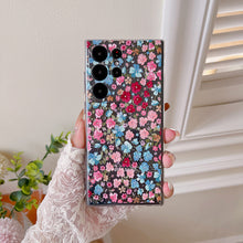 Load image into Gallery viewer, Glitter Shell Flower Phone Case For Samsung S23 S22 Ultra Plus Soft Silicone Shockproof Bumper Cover - mycasety2023 Mycasety
