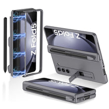 Load image into Gallery viewer, Magnetic Hinge S Pen Slot Ultra-Thin Phone Case For Samsung Galaxy Z Fold 5/4/3 5G - mycasety2023 Mycasety
