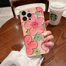 Load image into Gallery viewer, Oil Painting Flower Samsung/iPhone Case - {{ shop_name}} varyfun
