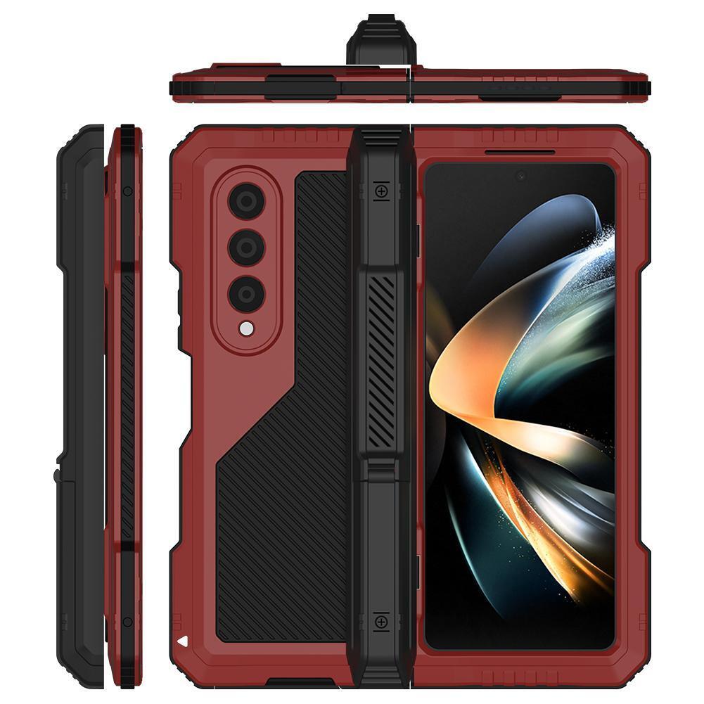 Samsung Galaxy Z Fold 4 Waterproof Shockproof Aluminum Metal Case Cover - mycasety2023 Mycasety